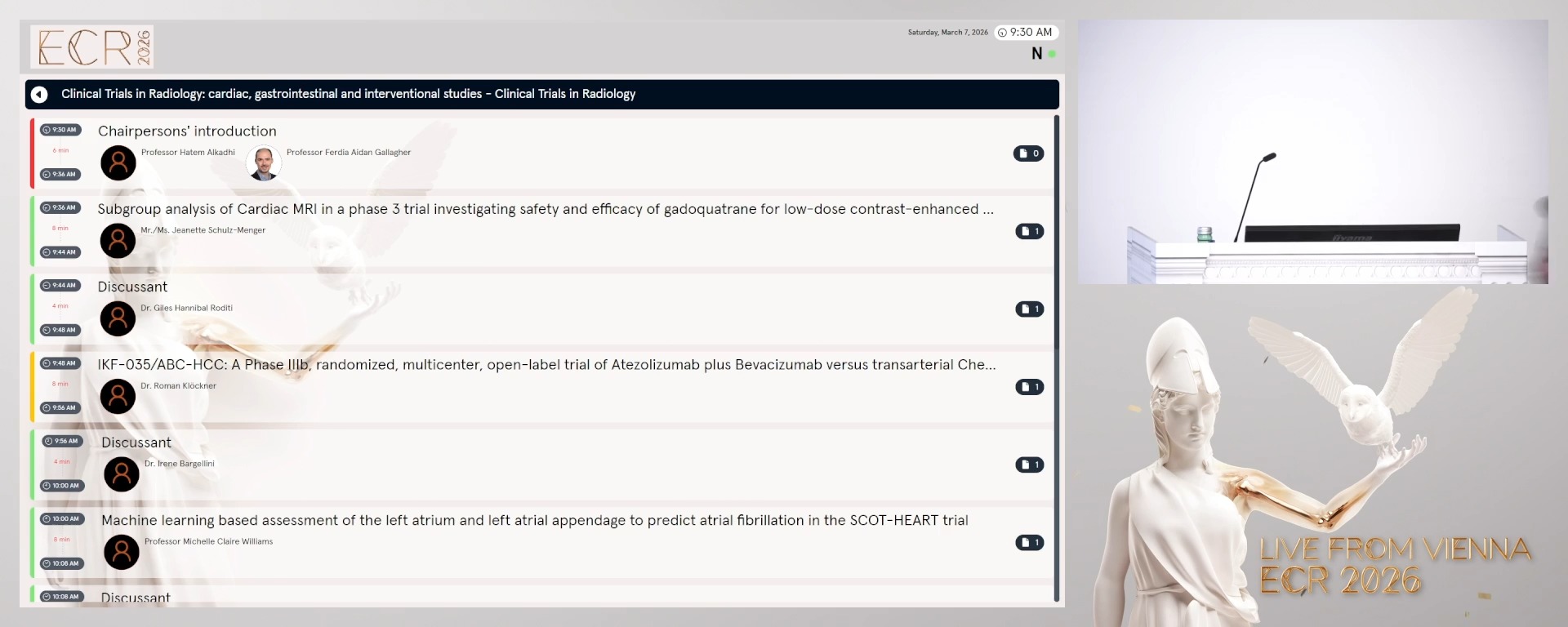 Chairpersons' introduction