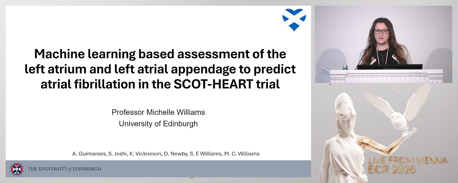 Machine learning based assessment of the left atrium and left atrial appendage to predict atrial fibrillation in the SCOT-HEART trial