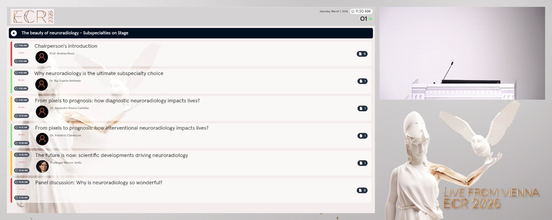 Chairperson's introduction