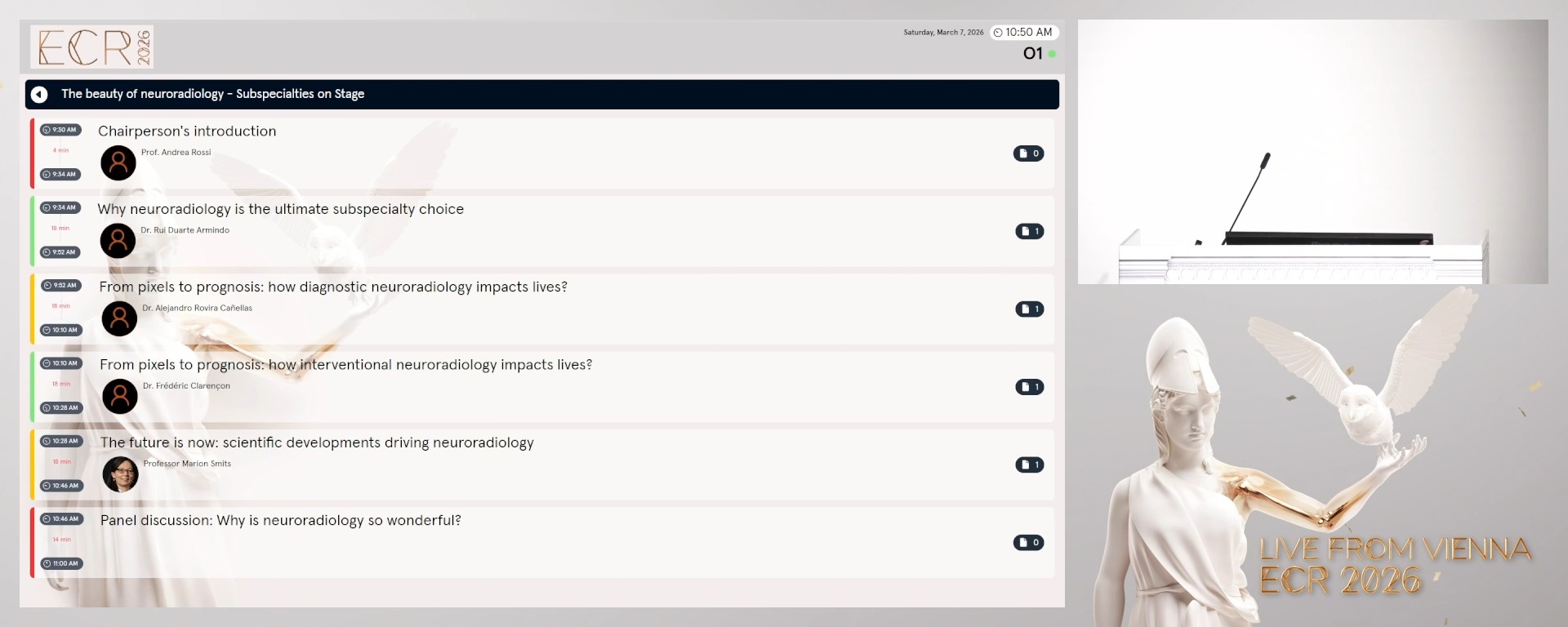 Panel discussion: Why is neuroradiology so wonderful?