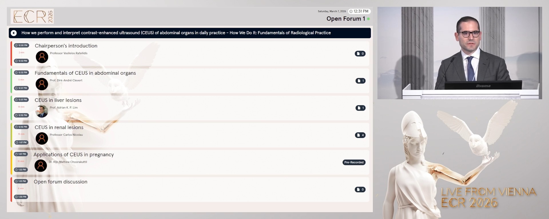 Chairperson's introduction