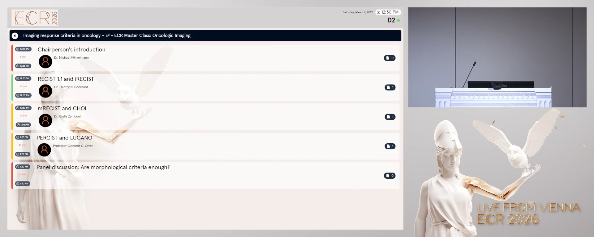 Chairperson's introduction