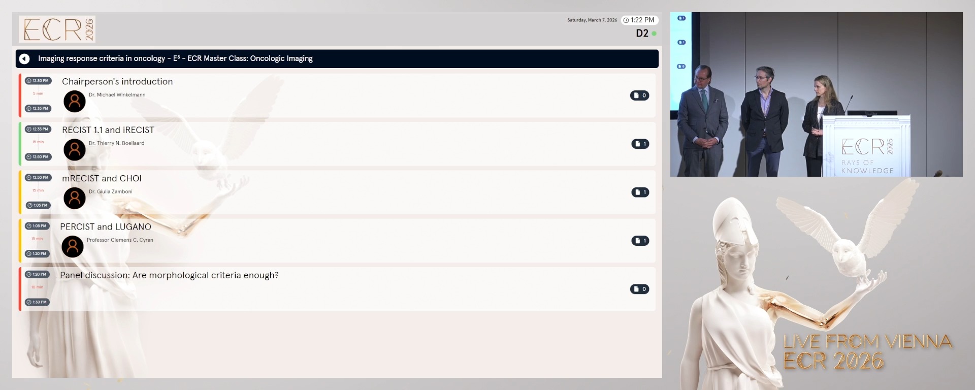 Panel discussion: Are morphological criteria enough?