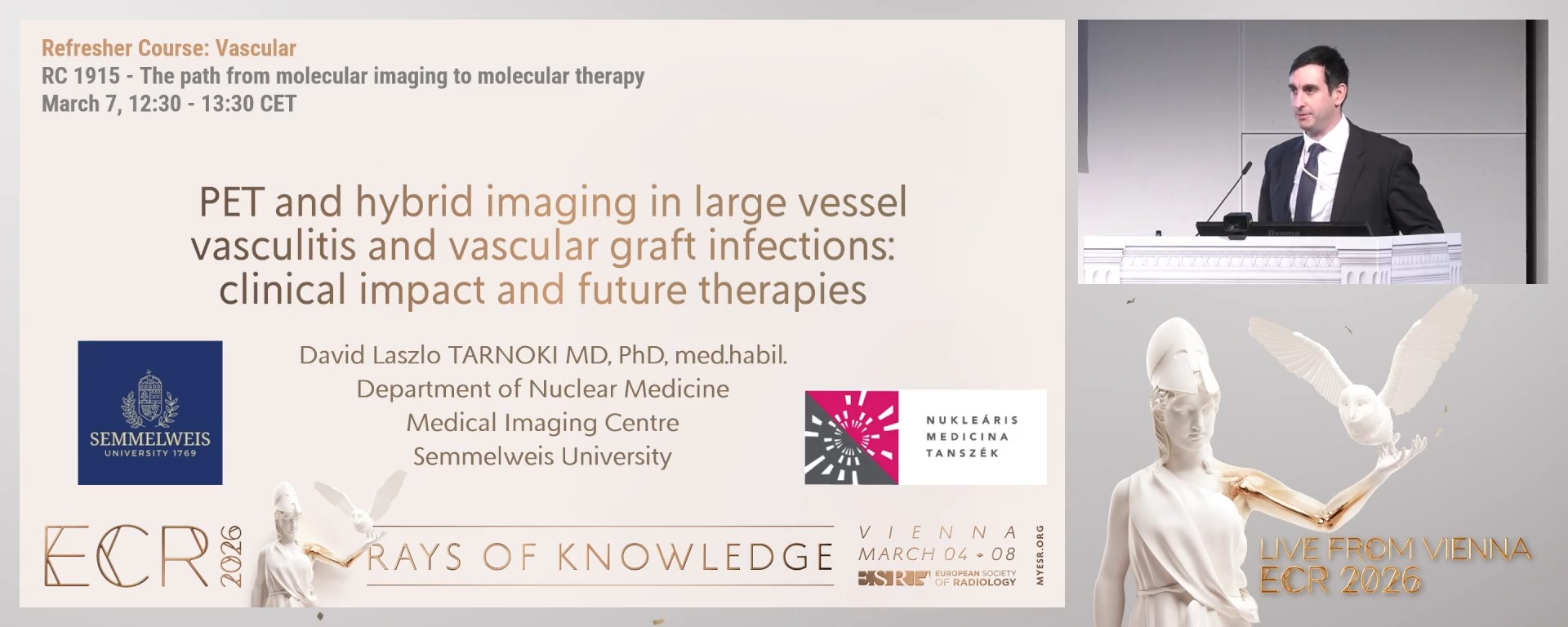 PET and hybrid imaging in large vessel vasculitis and vascular graft infections: clinical impact and future therapies