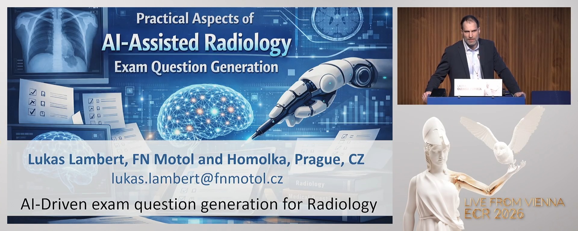 Practical aspects of AI-assisted radiology exam question generation