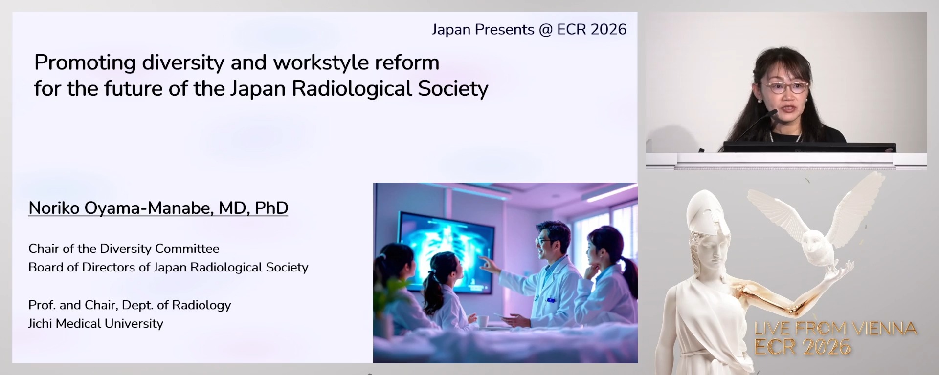 Promoting diversity and workstyle reform for the future of the Japan Radiological Society