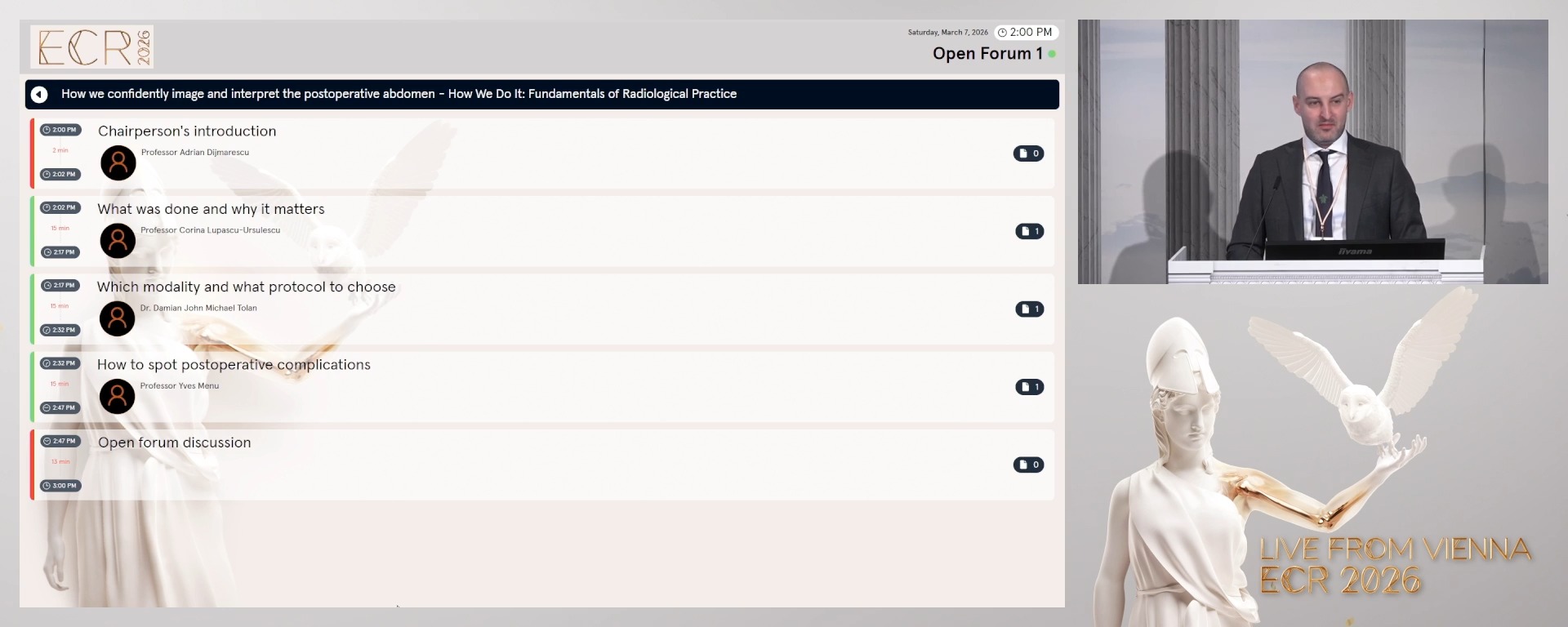 Chairperson's introduction