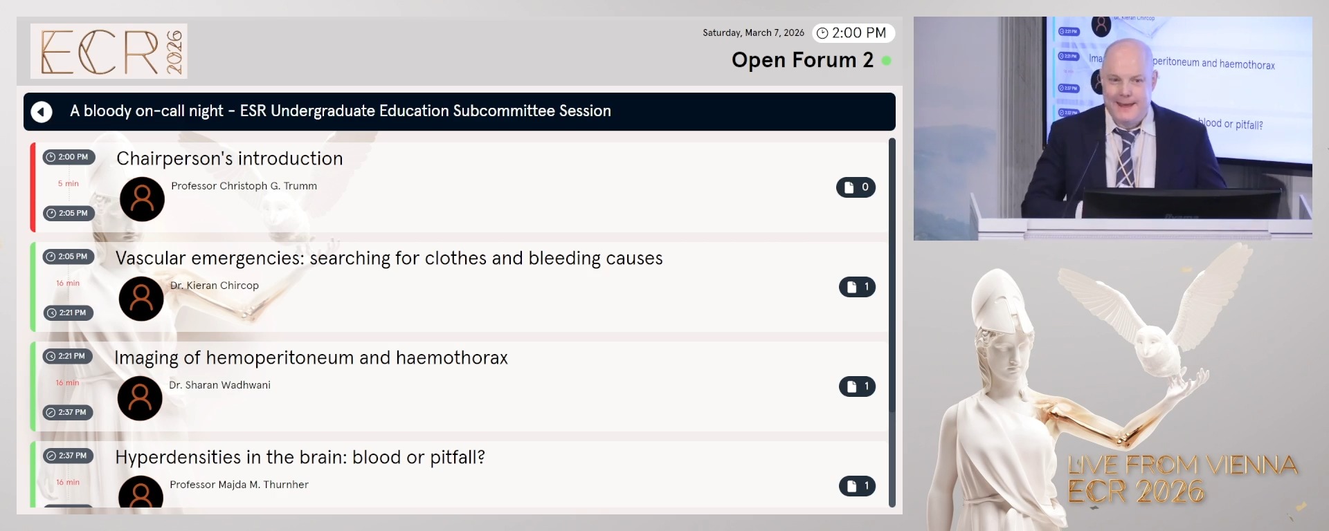 Chairperson's introduction