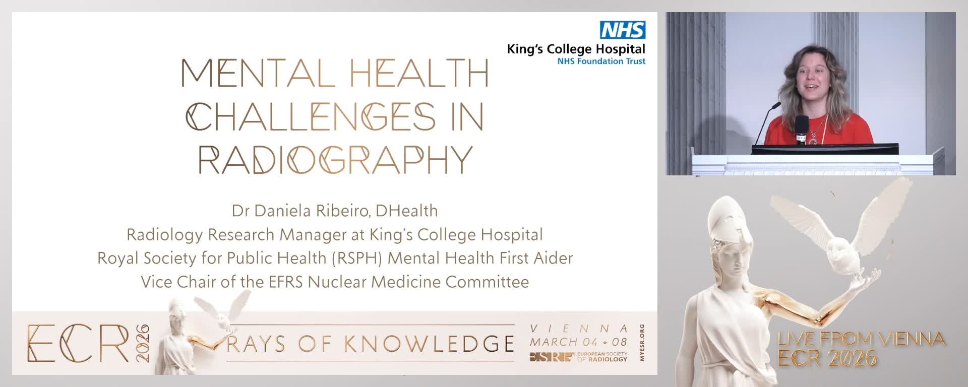 Mental health challenges in radiography
