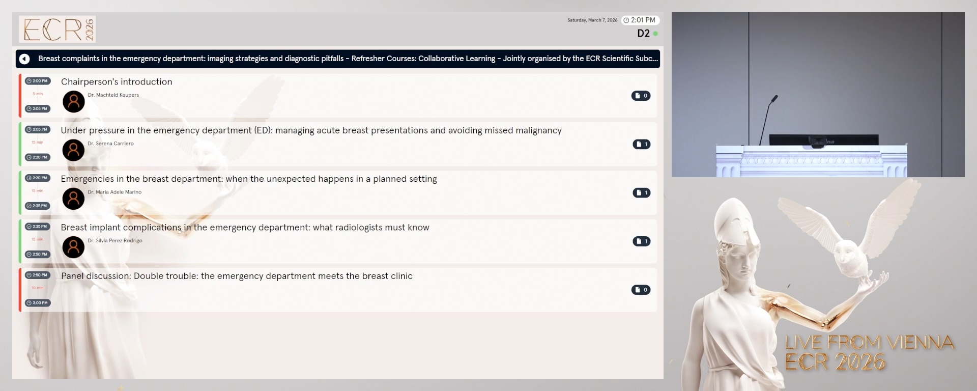 Chairperson's introduction