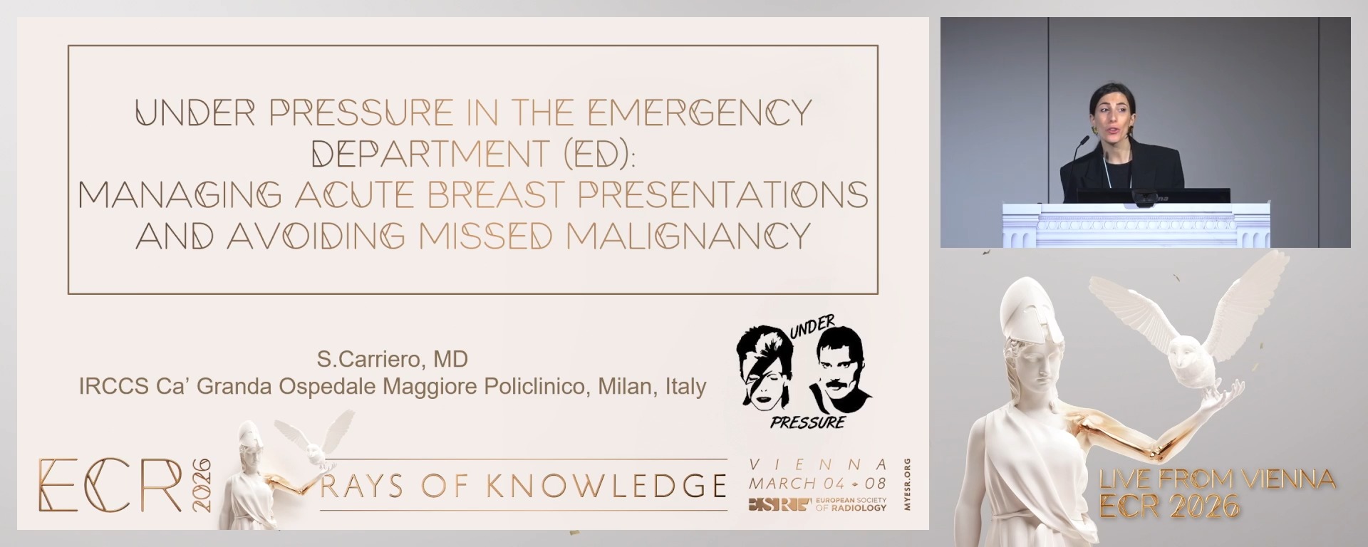 Under pressure in the emergency department (ED): managing acute breast presentations and avoiding missed malignancy