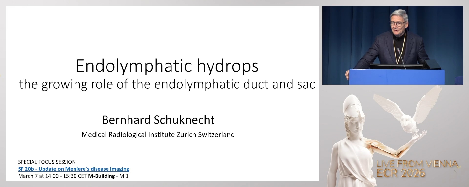 Endolymphatic hydrops: the growing role of the endolymphatic duct and sac