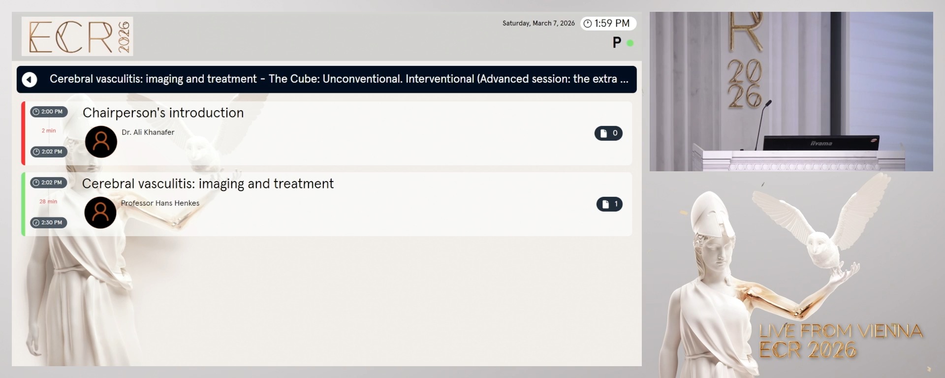 Chairperson's introduction