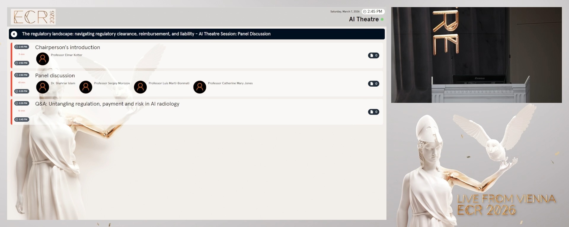 Chairperson's introduction