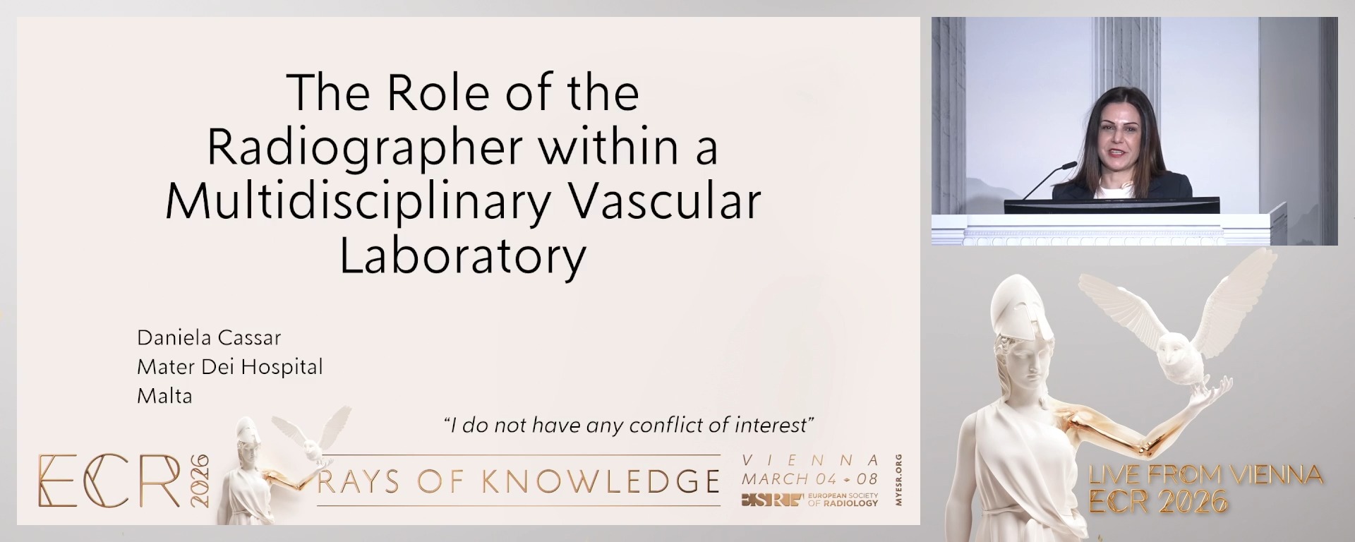 Radiographers within a multidisciplinary vascular lab