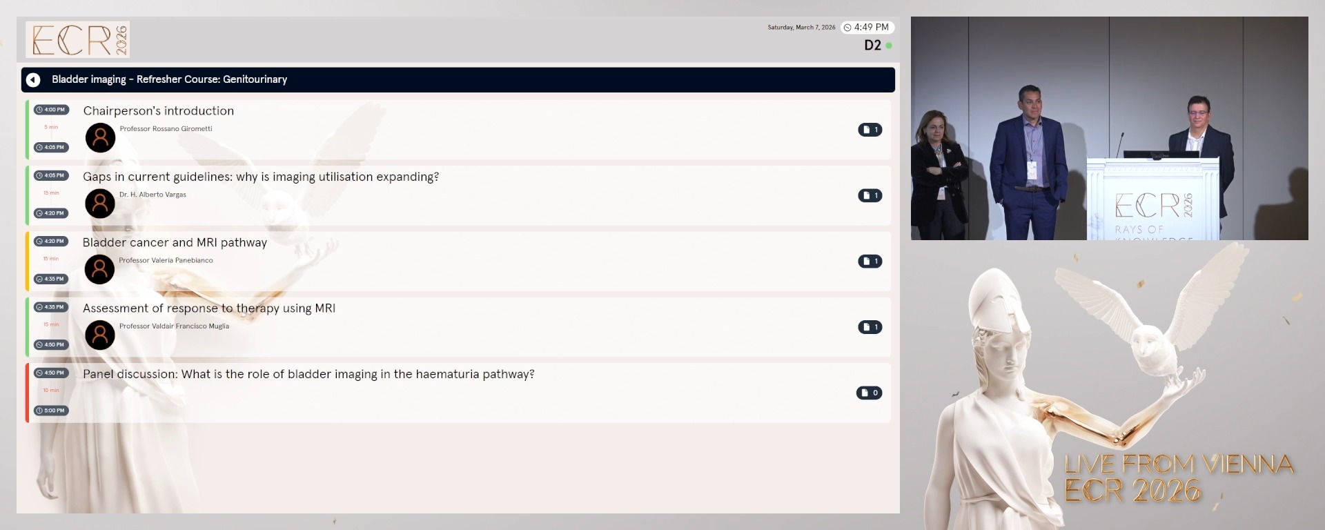 Panel discussion: What is the role of bladder imaging in the haematuria pathway?