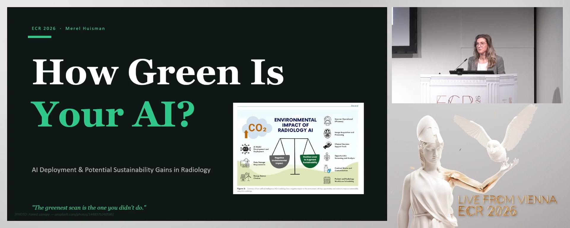 How green is your AI? In the balance: AI deployment, what are the potential sustainability gains?