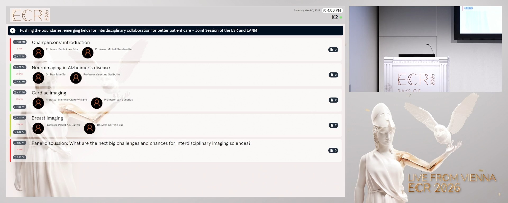 Chairpersons' introduction