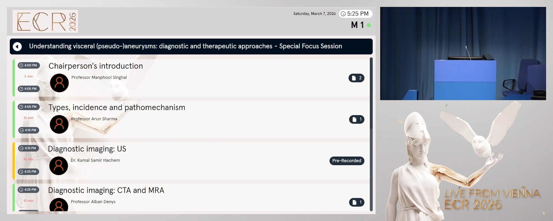 Panel discussion: Visceral (pseudo-)aneurysms imaging and interventions: how, when, and why?