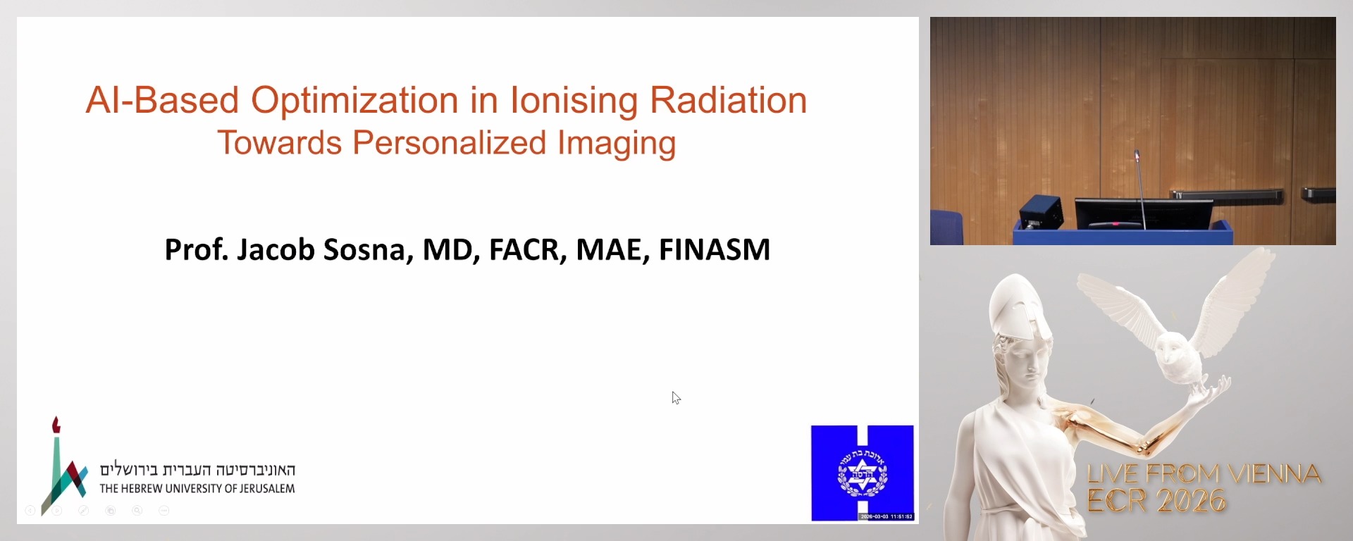 The goals of optimisation of medical imaging with respect to ionising radiation