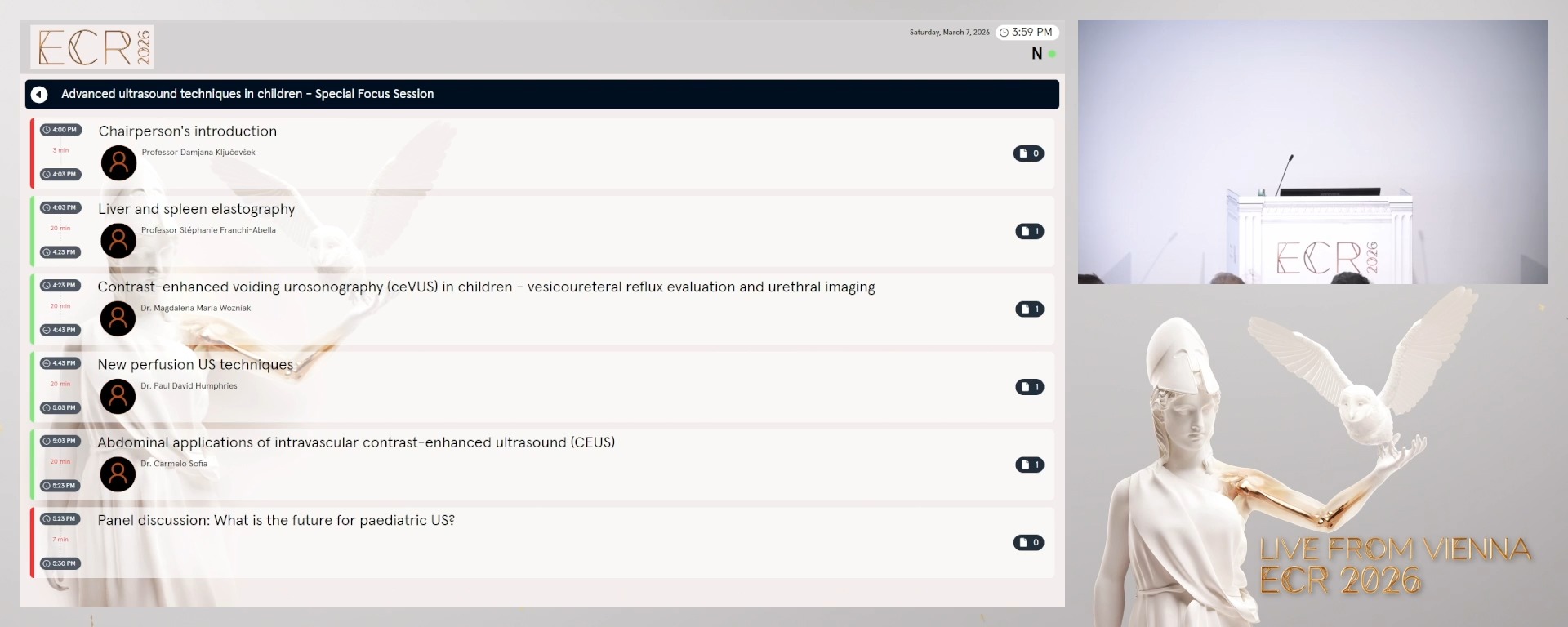 Chairperson's introduction