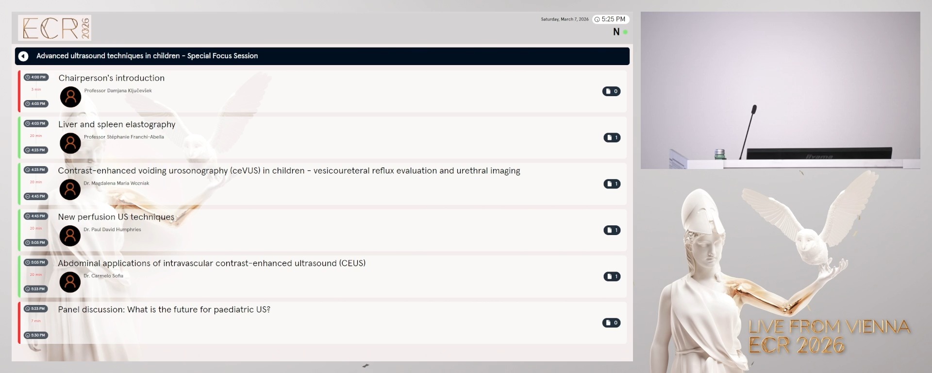 Panel discussion: What is the future for paediatric US?