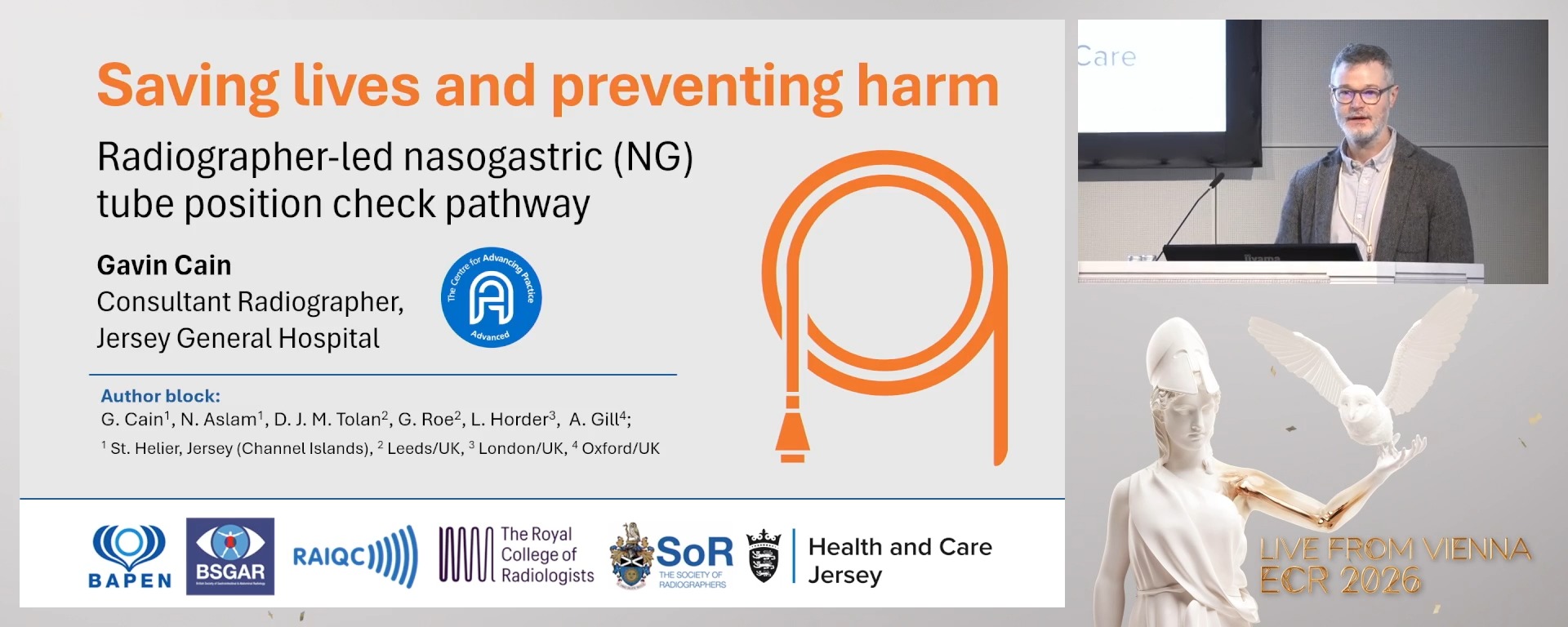 Saving lives and preventing harm in Jersey: Radiographer-Led Nasogastric Tube Position Check Pathway Pilot