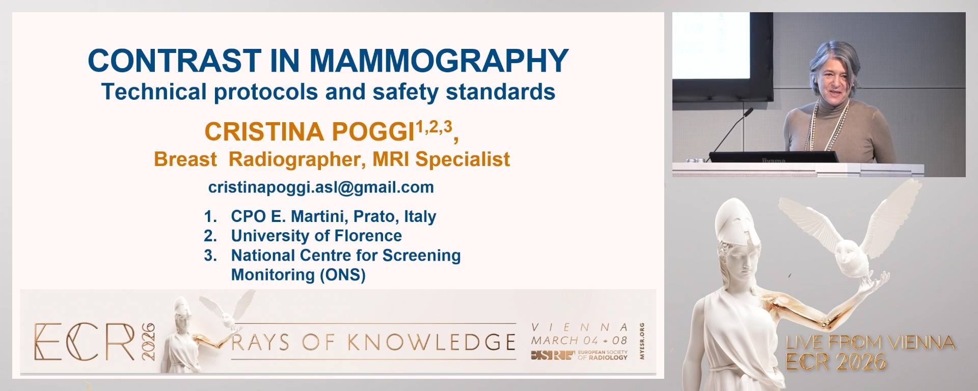 Contrast in mammography: technical protocols and safety standards