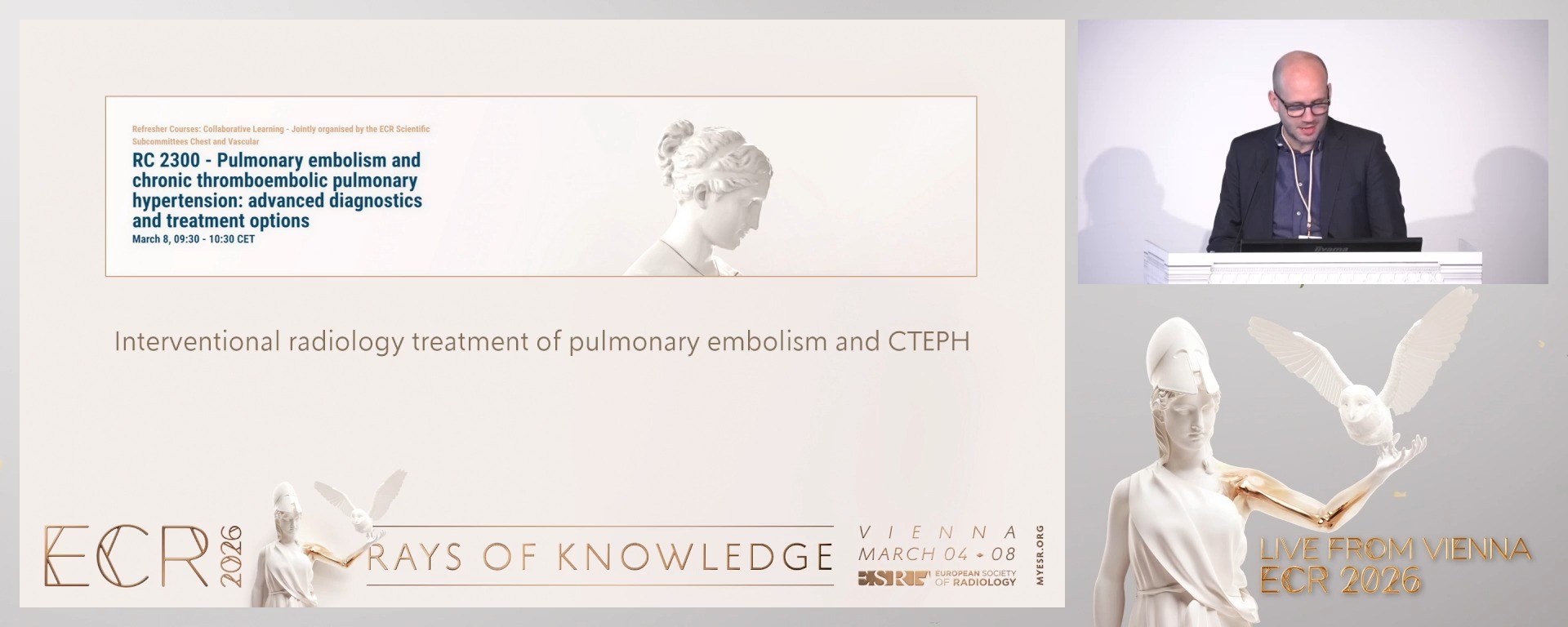 Interventional radiology treatment of pulmonary embolism and CTEPH