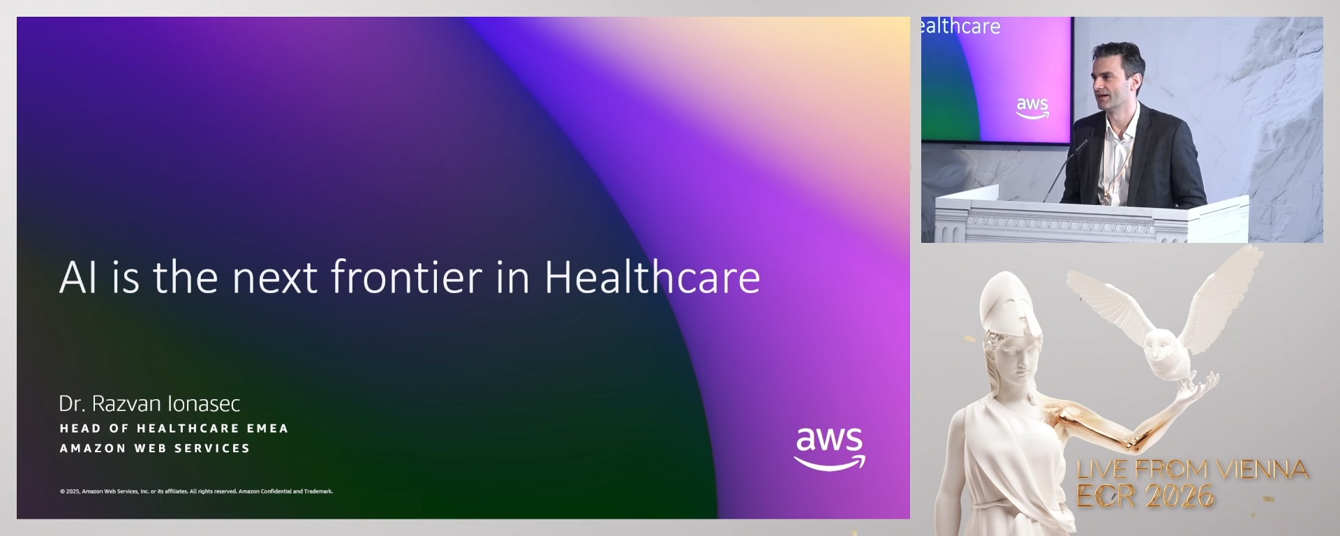 How did AWS support the solution?
