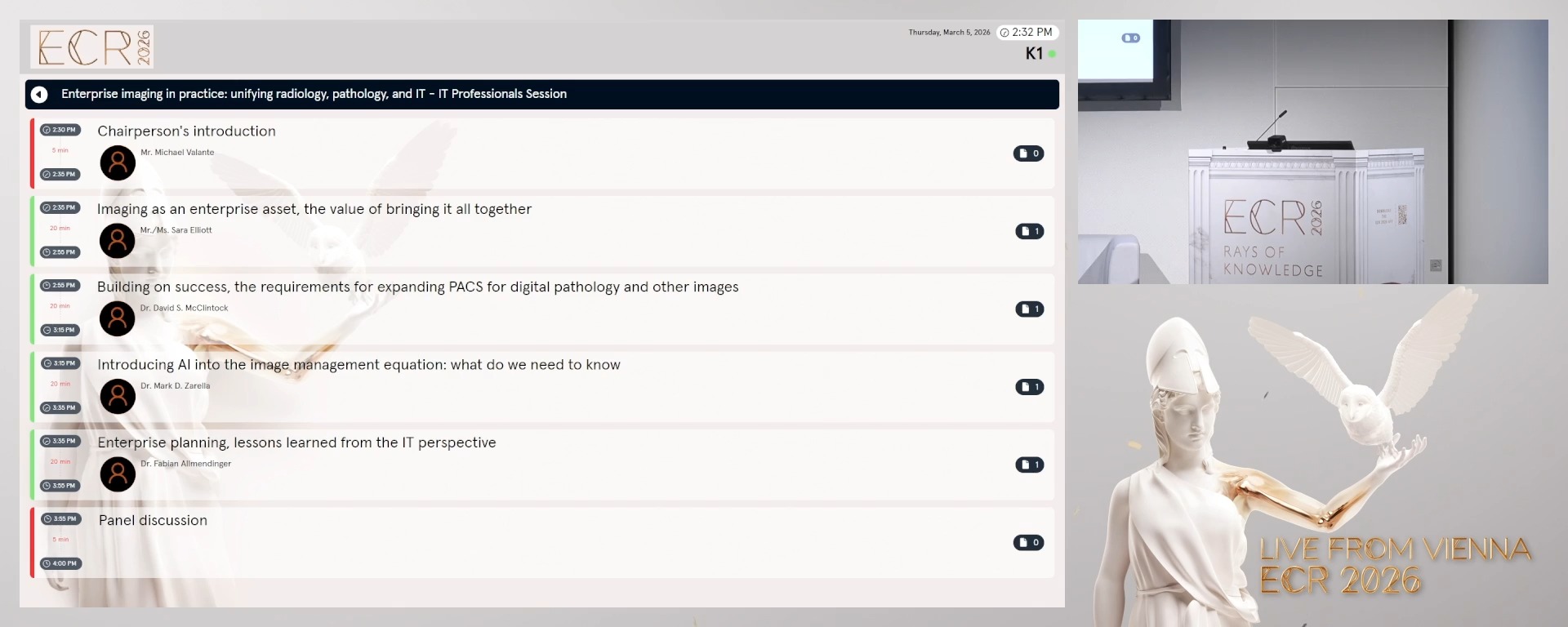 Chairperson's introduction