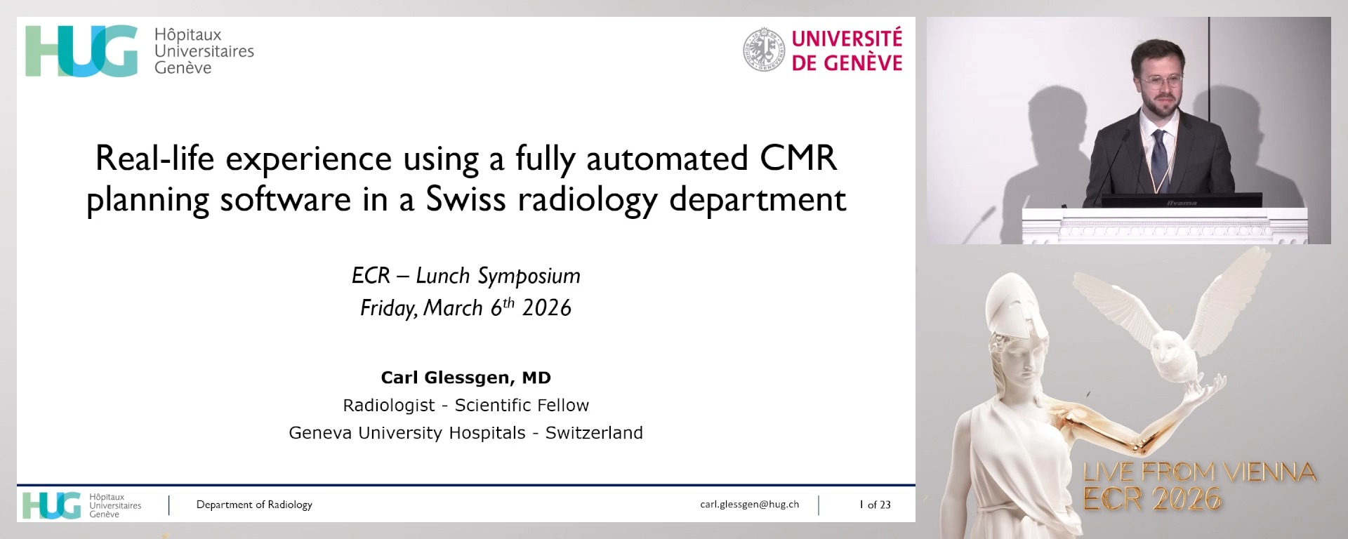 A fully automated CMR planning tool: Real-life experience from a Swiss radiology department