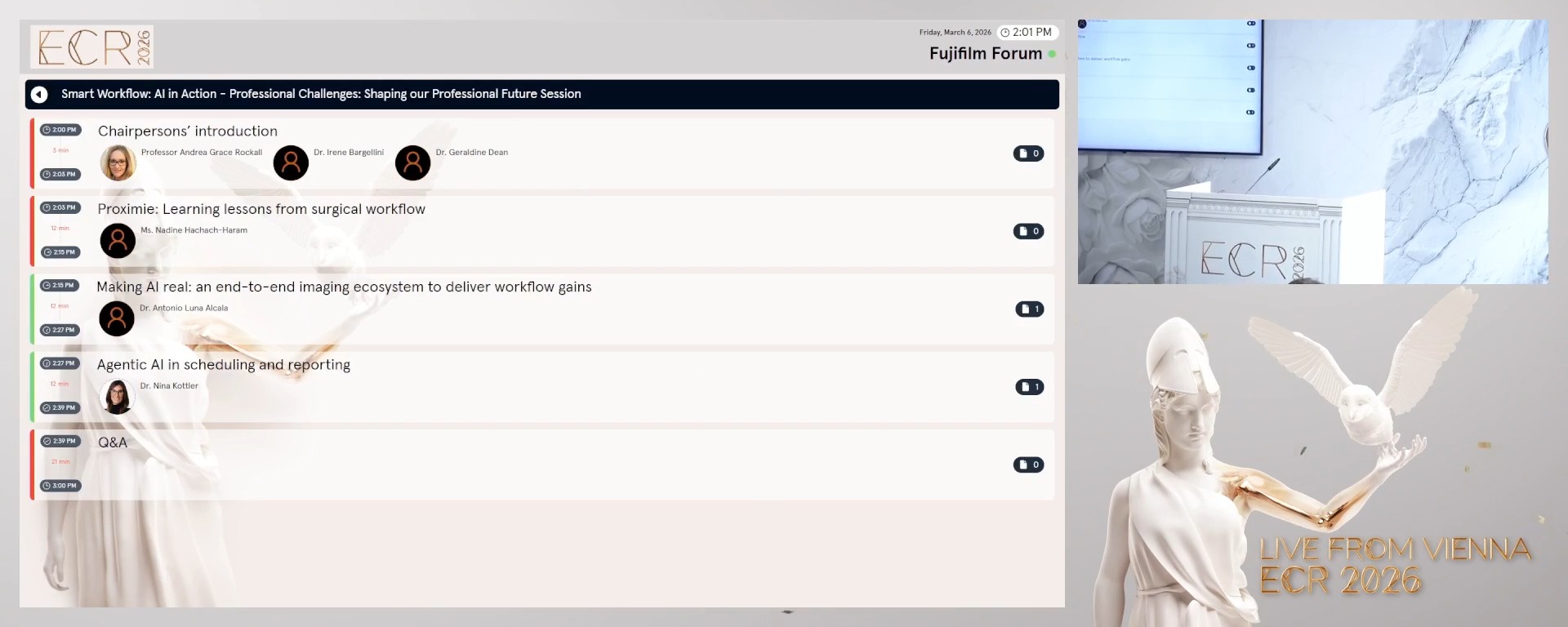 Chairpersons’ introduction